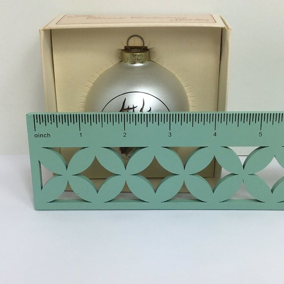 Bass Pro Shop Christmas Ornament Deer Head White Round Glass Topperscot Vintage - Picture 10 of 12